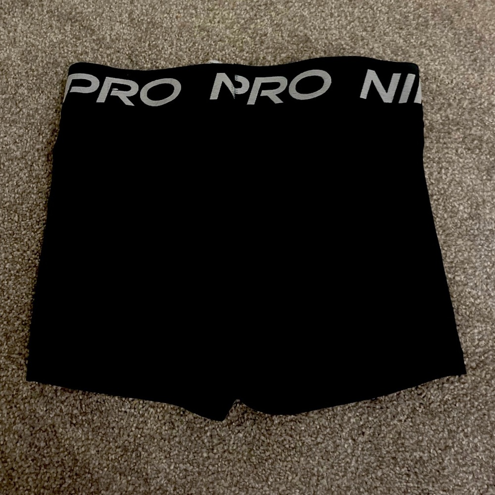 Nike pro shorts , Size small , color black .